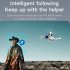 2 4g Remote Control Mini Drone Brushless HD Aerial Photography Folding Quadcopter Aircraft Toys 6k Camera Silver White