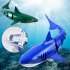 2 4g Remote Control Shark Boat with Led Light Long Endurance Summer Water Toys Green