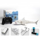 2.4g Remote Control Shark Boat with Led Light Summer Water Toys