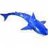2 4g Remote Control Shark Boat with Led Light Long Endurance Summer Water Toys Green