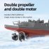 2 4g Remote Control Ship Simulation High speed Warship Electric Mini Battleship Water Toy For Kids Gifts 803B
