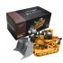 2 4g Remote  Control  Engineering  Vehicle Crawler Heavy duty Bulldozer Shoveling Multi function Toys alloy