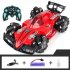 2 4g Spray Drift Remote Control Car Children Four wheel Drive Off road Stunt Racing Rc Car Toy For Birthday Gifts Red