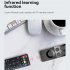 2 4g Wireless Air Mouse Keyboard W3 Intelligent Voice Remote Control Infrared Learning Controller Replacement Black