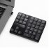 2 4g Wireless Keyboard Charging 35 key Multimedia Black Keypad black