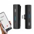 2 4g Wireless Lavalier Microphone Noise Reduction Portable Audio Video Recording Mini Mic for IOS 1 to 1
