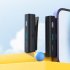 2 4g Wireless Lavalier Microphone Noise Reduction Portable Audio Video Recording Mini Mic for IOS 1 to 1
