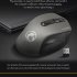 2 4g Wireless  Mouse For Laptop Pc Adjustable 1600 Dpi Usb Gaming Mice Computer Ergonomic Design grey