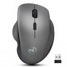2.4g Wireless Mouse Mute Vertical Mouse 6d External Battery Design Computer Office Mouse  Ergonomic Bluetooth Mouse gray