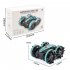 2 4ghz Amphibious Remote Control Car Wireless Electric Double sided Stunt Off road Vehicle Toys for Kids Red