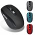 2 4ghz Computer Mouse Portable 6 Keys Usb Receiver Wireless Gaming Mouse black
