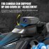 2 4ghz RC Stunt Car with Camera Multi functional Rechargeable Drift Car with Music Spray Green