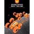2 4ghz Remote Control Car Double Sided Tumbling 360 Degree Rotating Stunt Car With Light Gifts For Children green