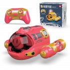 2.4ghz RC Motorboat Waterproof Spray Swimming Pool Bathing RC Steamboat Toys