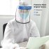 2 5 10PCS Face Shield Transparent Face Guard Spittle Prevention Masks Anti Splash Protective Mask Cooking Face Covers 2pcs