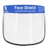 2 5 10PCS Face Shield Transparent Face Guard Spittle Prevention Masks Anti Splash Protective Mask Cooking Face Covers 2pcs
