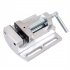 2 5 Inch Aluminum Vise Flat Pliers  Woodworking Operation Fixed Clip Hand Tool  Double Track Precision Clamping Work Bench Vise For Woodworking Milling Machine 