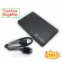 2 5 Inch External Hard Drive Enclosure USB 3 0 5Gbps Hard Drive Case Adapter Tool Free Portable For SATA HDD SSD black
