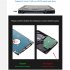 2 5 Inch External Hard Drive Enclosure USB 3 0 5Gbps Hard Drive Case Adapter Tool Free Portable For SATA HDD SSD black