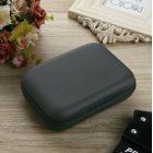 2.5 Inch Hard Disk Case External Hard Drive Disk Carry Mini Usb Cable Case Cover for Pc Laptop Hard Disk Case black