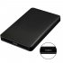 2 5 Inch Hard Drive Enclosure SATA HDD SSD Caddy Case to USB 3 0 for LAPTOP DVR black