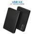 2 5 Inch Hard Drive Enclosure SATA HDD SSD Caddy Case to USB 3 0 for LAPTOP DVR black