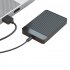 2 5 Inch Usb3 0   Type C Mobile Hard Disk Enclosure Maximum Support 6tb Uasp 6gbps External Hard Drive Case USB3 0