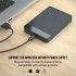 2 5 Inch Usb3 0   Type C Mobile Hard Disk Enclosure Maximum Support 6tb Uasp 6gbps External Hard Drive Case USB3 0