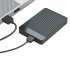 2 5 Inch Usb3 0   Type C Mobile Hard Disk Enclosure Maximum Support 6tb Uasp 6gbps External Hard Drive Case USB3 0