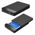 2 5 Inch Usb3 0   Type C Mobile Hard Disk Enclosure Maximum Support 6tb Uasp 6gbps External Hard Drive Case USB3 0