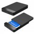 2 5 Inch Usb3 0   Type C Mobile Hard Disk Enclosure Maximum Support 6tb Uasp 6gbps External Hard Drive Case type C