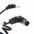 2 5MM 1N Camera Shutter Remote Control Line Flasher Trigger Connection Spring Line D300  D70