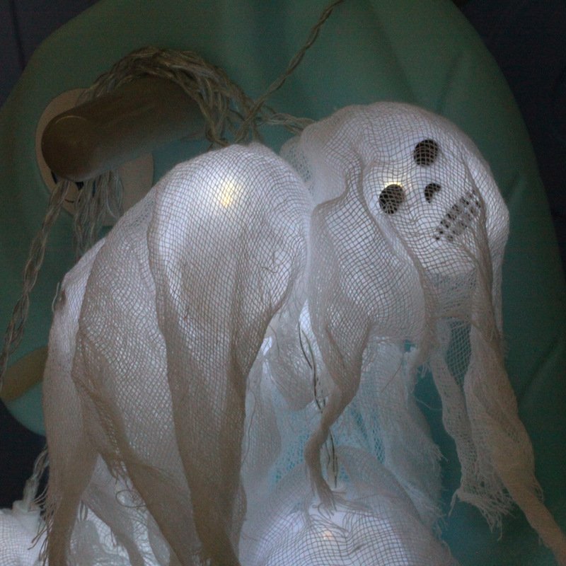 2.5m Halloween LED String Light Skull Skeleton Ghost Party Decoration Battery Powered