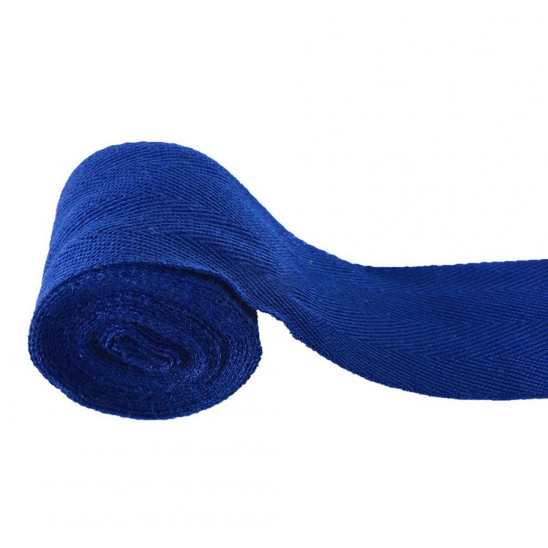 2.5m Sports Strap Cotton Kick Boxing Bandage Wrist Hand Gloves Wraps Straps Equipment blue