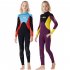 2 5mm Youth Kids Wetsuit Premium Neoprene Long Sleeve Youth Full Wetsuit Scuba Diving Surf Suit for Girls Boys Child Wine red XXL