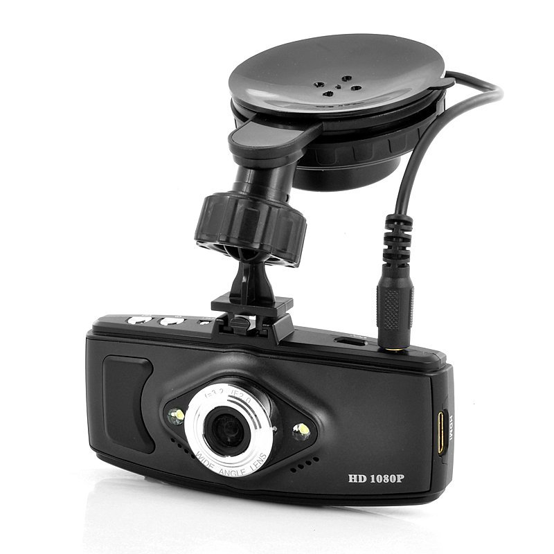Car Black Box DVR w/ GPS Logger + Camera