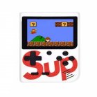 2.8-inch Lcd Screen Retro Video Game Console Built-in 400 Classic Games Handheld Portable Pocket Mini Game Player White