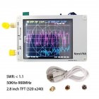 2.8ft 50khz -900mhz Nanovna Vector  Network  Analyzer  Kit Antenna Shortwave Mf Hf Vhf Portable Spectrum Analyzer With Touch-screen White