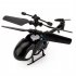 2 Channels Infrared Handle Remote controlled Helicopter with Gyroscopes Mini Airplane Model Cartoon Intellectual Toy black