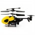 2 Channels Infrared Handle Remote controlled Helicopter with Gyroscopes Mini Airplane Model Cartoon Intellectual Toy yellow