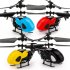 2 Channels Infrared Handle Remote controlled Helicopter with Gyroscopes Mini Airplane Model Cartoon Intellectual Toy yellow