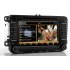 2 DIN Car DVD Player for Volkswagen Road Emperor   3G internet  WiFi  ATSC  GPS  Multimedia features  7 inch Touchscreen