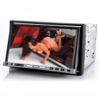 2 DIN Car DVD player with 7 Inch motorized touch screen  DVB T TV  GPS navigation function and more for the perfect in car entertainment