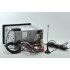 2 DIN car DVD player with 7 inch touch screen and enhanced with advanced GPS navigation system and DVB T receiver