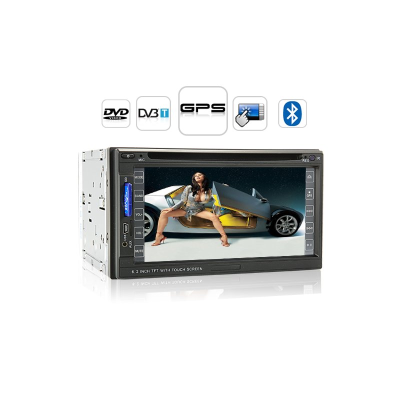 6.2 Inch Car DVD Player + DVB-T - Road King