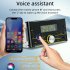 2 Din 12V Car Radio Stereo Remote Control Audio Music MP3 Player Hands Free Calling 7 Colored Button Lights black