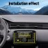 2 Din Car Radio Dual USB Charging Car Charger Mp3 Player Support Tf Card USB Disk Aux Input with Remote Control Black