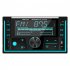 2 Din Car Radio Dual USB Charging Car Charger Mp3 Player Support Tf Card USB Disk Aux Input with Remote Control Black