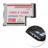 2 Dual USB 3 0 HUB Express Port Express Card Card 54mm Notebook Adapter 2 USB3 0