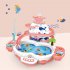2 In 1 Electronic Fishing Game Toys With Sound Light USB Powered Maglev Track Fishing Pool Educational Toys For Kids Gifts Lake Green